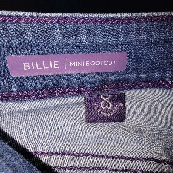 NYDJ Billie Mini Bootcut denim Jeans size 2p (Hemmed) - Picture 5 of 6